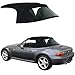 Sierra Auto Tops Convertible Soft Top Replacement, compatible with BMW Z3 1996-2002, w/Plastic Window, Stayfast Canvas, Black