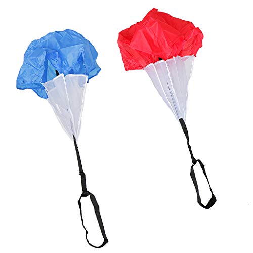 kesoto 2 Pack Resistance Parachute 43 inch Running Drag Chute with Adjustable Waist