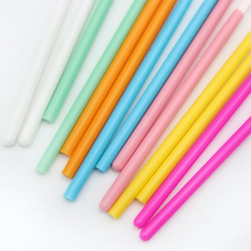 Lurapon Paint Your Own Cookie Mini Paint Brushes Cookies Disposable Nylon Bristle Brushes (50, Green)