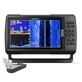 echolot fischen  Garmin Striker Vivid Fischfinder Displaygröße 9 Zoll, Echolot integriertes Chirp, ClearVü und SideVü, einschließlich Geber ja, GT52HW-TM