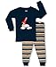 Leveret Little Boy "Space Rocket" 2 Piece Pajama 100% Cotton (6M-7-8 Years)