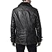 LayerXDesigns Leon S. Kennedy Requiem Jacket - Black Real Leather Resident RE9 Evil Cosplay Jacket With Faux Fur Collar (US, Alpha, Medium, Regular, Regular, Leather, Black)