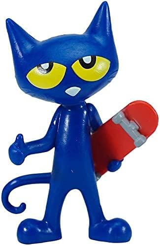 Pete the Cat Collectible Figure Pack - Includes 4 Pete the Cat Figurines, 3 Inches - For Ages 3 Plus