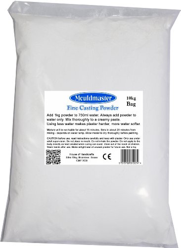 Mouldmaster 10 Kg Plaster of Paris, White