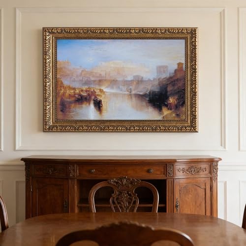 Impression sur toile Rome antique Turner - Décoration murale salon 61x91 - 3
