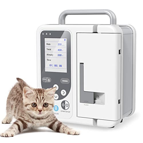 Contec-Sp750Vet Veterinary Automatic Infusion Pump,High-Precision & Adjustable Iv Infusion For Animals,Mini Portable Iv Infusion With 2.8''Tft Lcd Display #TOP19