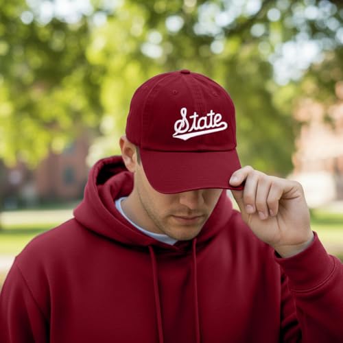 Gorra bordada ajustable Bulldogs MSU estilo A1 miniatura 5