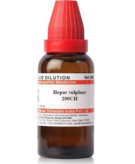 Schwabe Dr Willmar India Hepar Sulphur Dilution-200 Ch |Hesu150F|-image-43