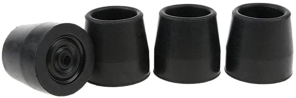 4 szt. Antypoślizgowe laski okucia trzciny cukrowej kula gumowa podkładka Heavy Duty End dna Protector dla niepełnosprawnych starszych Present