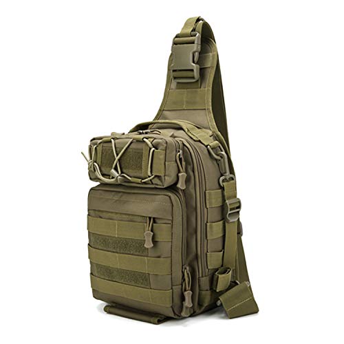 Fshing Gear Backpack Tackle Bag Multifunctional Water-Resistant Single Shoulder