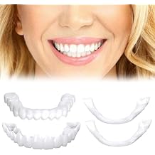 2 PCS,Temporary Adjustable for Men and Women Nature and Comfortable to Confident Smile