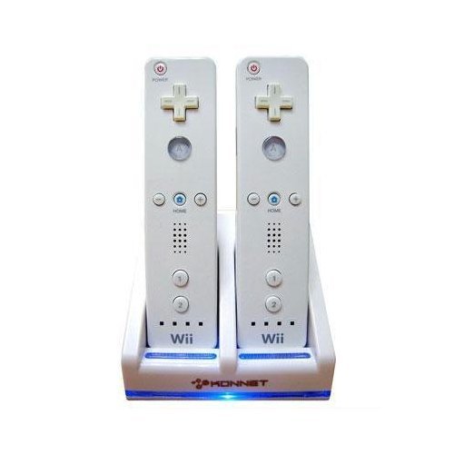 Buy Dual Charge Station Dock for Wii Remote. Includes two rechargeable