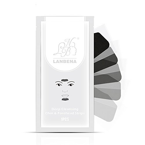Bingirl 10pcs Blackhead Remover Nose Mask+Chin Forehead Black Head Mask Acne Treatment Pore Strip Black Mask Peeling Skin Care