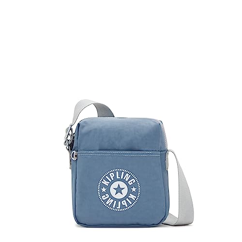 Kipling Chaz brosse sacoche à bandoulière bleu contrasté petit sac rectangulaire