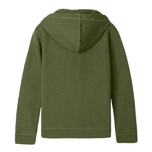 Bienzoe Boys Zip Up Hoodie: Kids Soft Anti-Pilling Fleece School Uniform Sweatshirt4