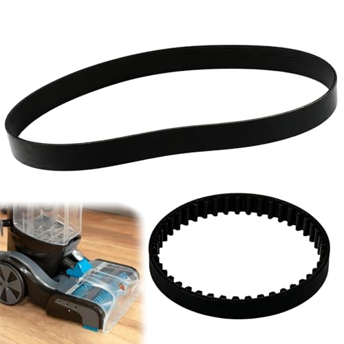 COZERI 2PCS Vax Carpet Cleaner Spare Parts Washer Belt Replacemet – Vacuum Cleaner Vax Platinum ECB1SPV1 Drive Belts Power Max Washer Repair Rubber Toothed for 3M-273 FL12.8x339 Pet Carpet Cleaner