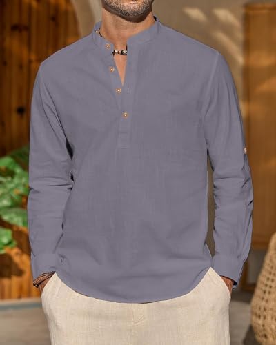 Image of Univibe Men Solid Cotton Blend Straight Kurta Shirt