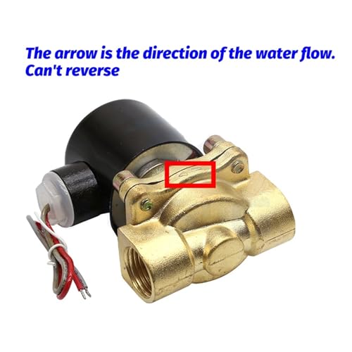 Électrovanne électrique DN20 AC110V 3/4 pouce normalement fermée pour eau - 6