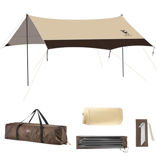Carpa playa camping 10-12 personas 13.78x14.1ft impermeable