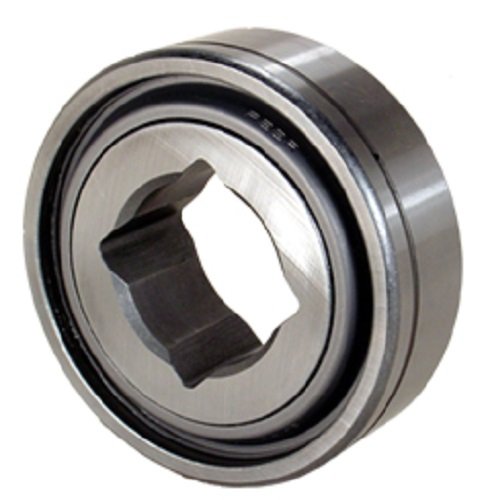 Peer Bearing GW211PPB3 Agriculture Heavy Duty Disc Harrow Bearing, Square Bore, Relubricable, Two Triple Lip Seals, 1.5" ID, 3.9370" Spherical OD, 1.3120" Inner Ring Width, 1.3120" Outer Ring Width