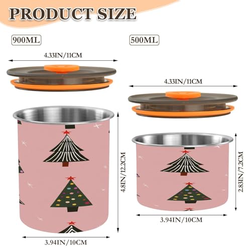 Contenedor Almacenaje Café Vacío Qilmy 17oz Acero Inox miniatura 3