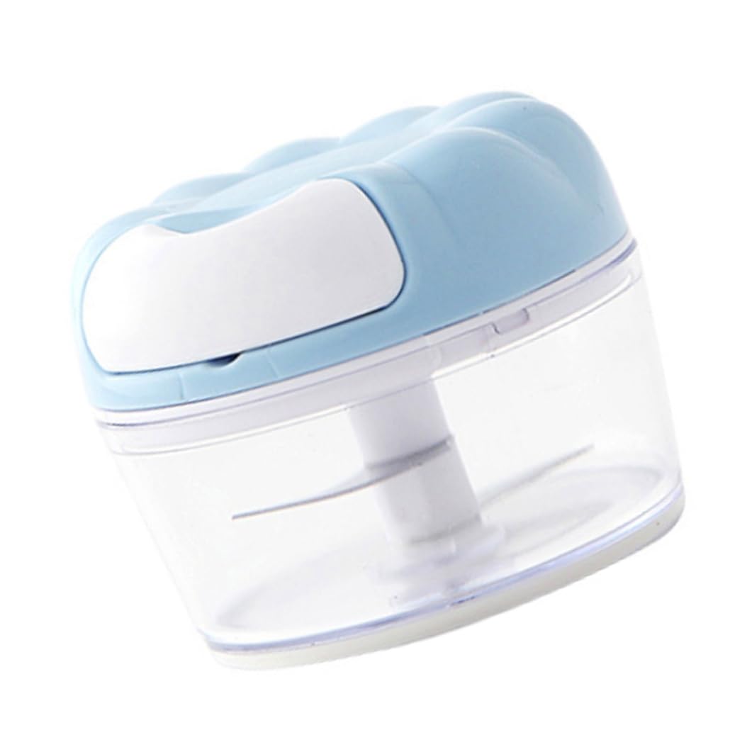 Aetherize Blue Manual Garlic Chopper Press Multifunctional Food Vegetables Grinder Crusher Garlic Crusher
