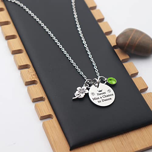 Eilygen Dancer Gift Women Necklace - Never Miss a Chance to Dance Stainless Steel Necklace (Round 7) by Eilygen - Used condition - Image 6