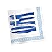 Produktbild DH-Konzept 20 Servietten * GRIECHENLAND * für Party und Geburtstag Gresse Athen Party Set Napkins Papierservietten