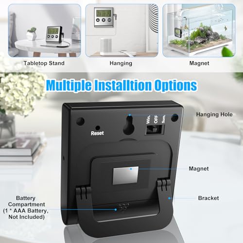 Wothfav TCK-06 Digital Temperature Controller Kit, Reptiles Thermostat Outlet thumb #2