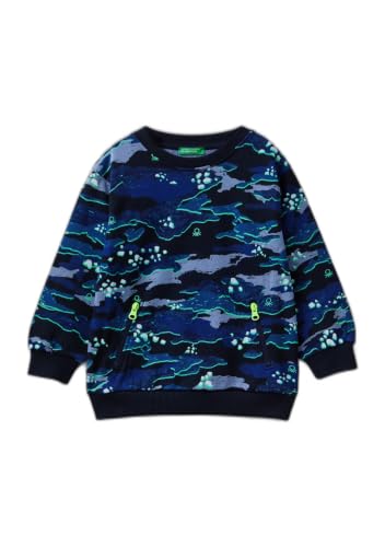 Sweat à capuche garçon Benetton en coton doux pour enfant