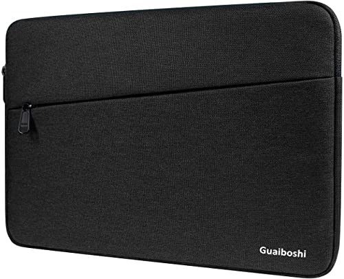 10.5-11 Inch Tablet Sleeve Bag, Polyester Pouch Cover Case For 11” New Ipad Pro 2018, 10.5” New Ipad Air 2019/ Ipad Pro, Microsoft Surface Go, Samsung Galaxy Tab, Fit For Smart Keyboard – Black #TOP6