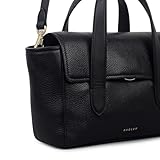 RADLEY London Mayfair Lane Women's Leather Small Flapover Top Handle, Black - Image 4