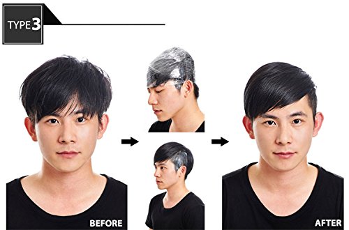 E.glam Down Perm for Men Speedy Easy Magic Straight Perm Home Kit 120ml