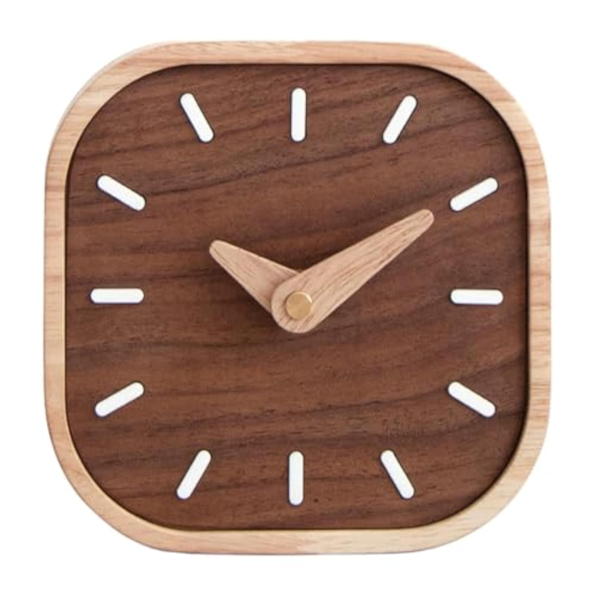 Stylish Desktop Tabletop Clock, Grey