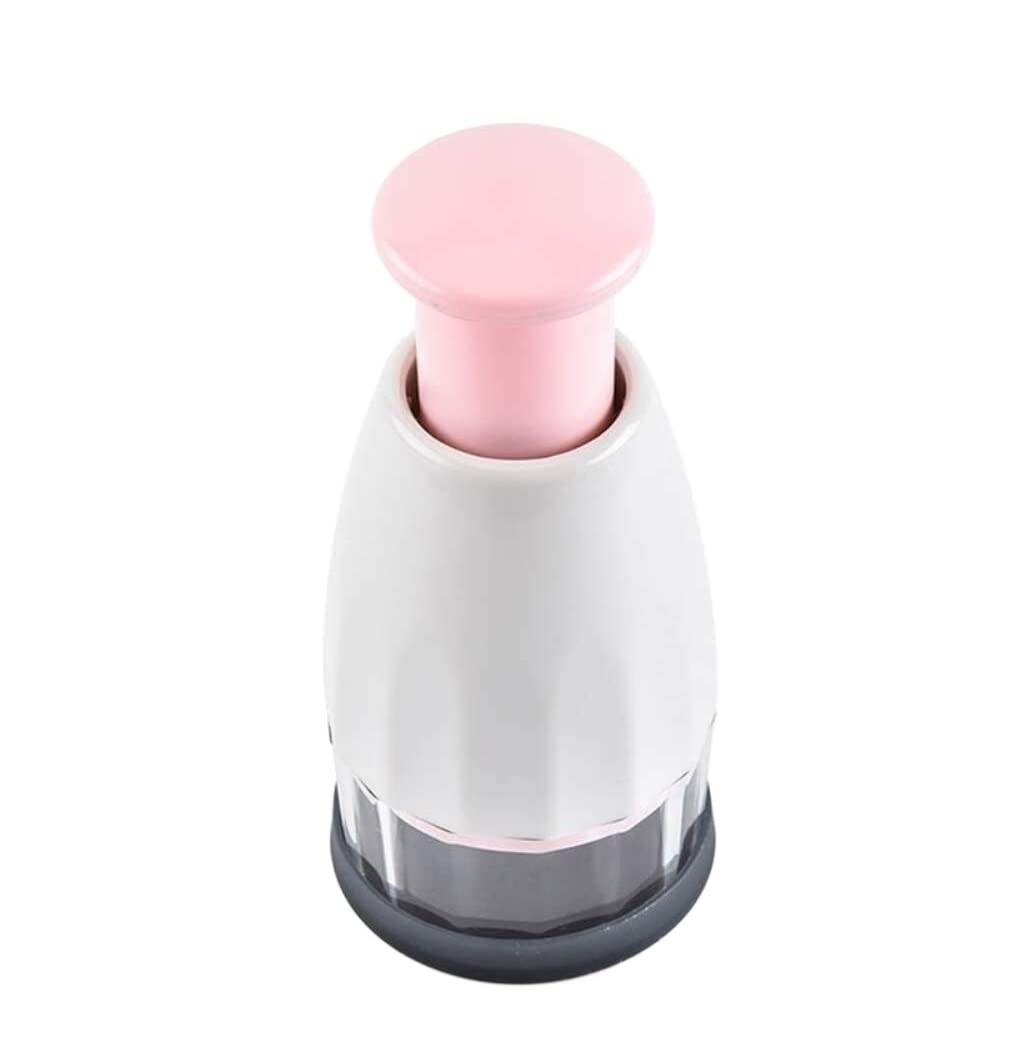 XIUNYIE Stainless Steel Garlic Press Crusher, Ginger Mincer Grinder Chopper with Manual Meat Grinder, Potato Masher No Flying Pieces Mess, a, 14.8 * 7.5cm