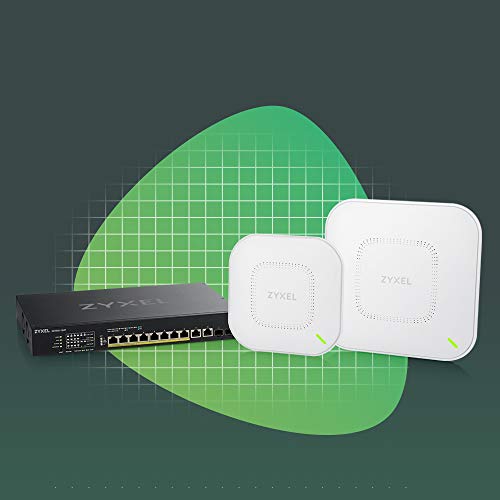 Image of Zyxel 8-Port PoE Switch Multi-Gigabit | Smart-L2+ Managed | 8X PoE++ @375W | 2X 10G Ethernet | 2X 10G SFP+ | Optional Nebula Cloud | Rackmount | Ethernet Network Switch [XS1930-12HP]