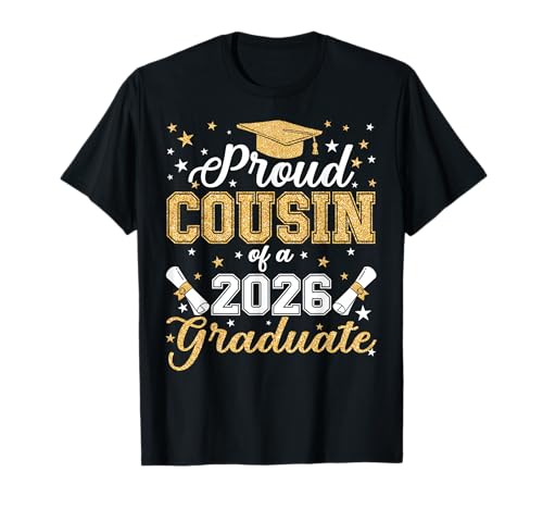 Proud Cousin of A Class of 2026 Graduate Senior Graduation T-Shirt
