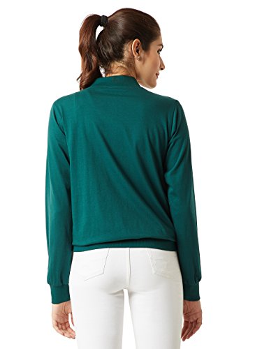 Image of Miss Chase Women's Cotton Full Sleeves Regular Fit Bomber Jacket | 2 Colors