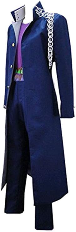 Halloween Kujo Jotaro Jacket Outfits Costume-Made (Female XL)