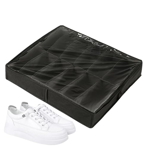 Commode sous le lit pour chaussures - Porte-chaussures sous le lit, Sac à chaussures pliable | Organisateur de rangement de chaussures sous le lit pour 6 paires de solutions de stockage sous le lit c