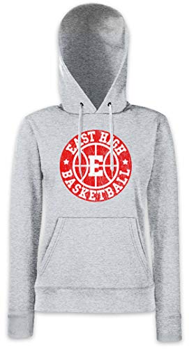 Sweat à capuche East High Basketball femme chaud et confortable contre le froid