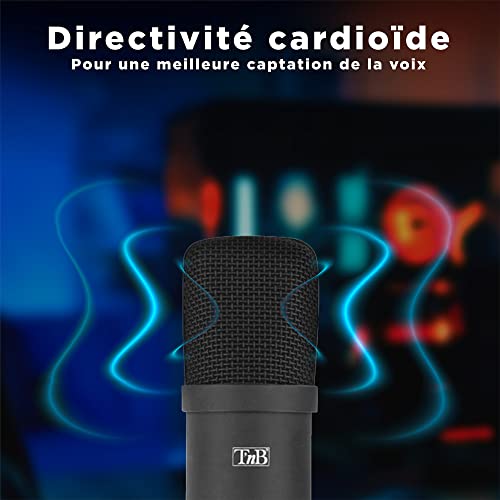 Microphone anti-vibrations T’NB Influence pack complet de studio - 5