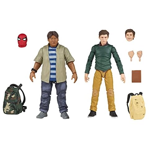 Hasbro Marvel Legends Series Spider-Man 60th Anniversary Peter Parker und Ned Leeds MCU 2er-Pack Cover