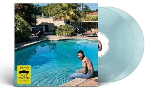 Album Art for Austin - Light Blue Colored Vinyl by Post Malone