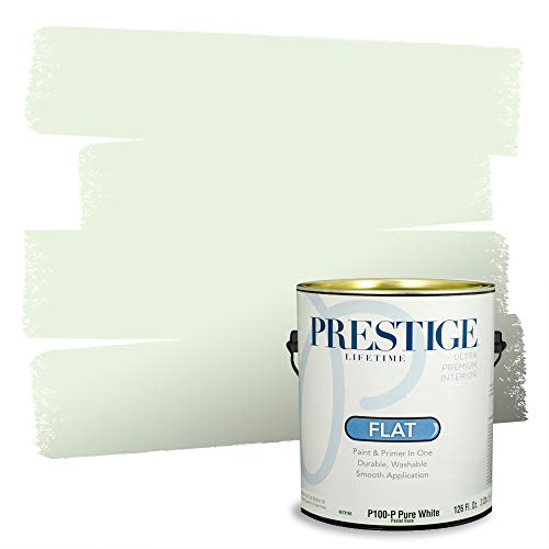 PRESTIGE Interior Paint and Primer in One, Mint Cream, Flat,