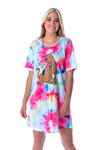 T-shirt de nuit Scooby-Doo tie dye femme S idée cadeau originale