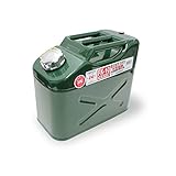 メルテック(meltec) ガソリン携行缶 10L 縦型 消防法適合品 KHK UN 亜鉛メッキ鋼板 鋼鈑厚み0.8mm Meltec FK-10