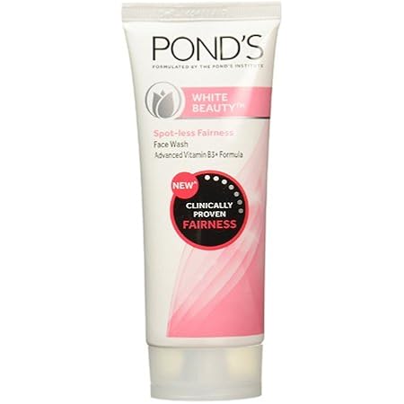 Amazon Com Pond S White Beauty Spot Less Fairness Facial Wash 50g Beauty Personal Care