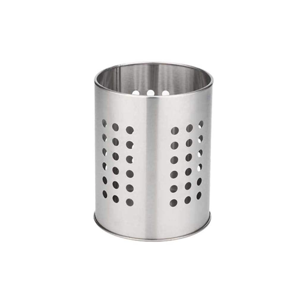 E7v2t9k6 One Color Cooking Utensil Holder Utensil Holder, Stainless Steel Chopsticks Cage Kitchen Accessories Cutlery Organizer Tableware Drain Rack Cutlery Organizer(Large)