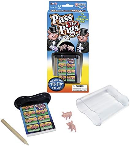 Winning Moves Games Pass The Pigs, Multicolor, for ages 7 and up